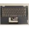 Carcasa superioara cu tastatura palmrest Laptop, Lenovo, IdeaPad Flex 5-14ITL05 Type 82HS, 82LT, 5CB1B36461, 460.0MD05.0001, Fingerprint, Abyss Blue, layout US, refurbished
