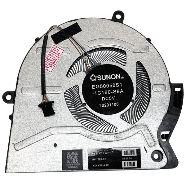 Cooler procesor Laptop, HP, envy 17-CH, 17M-CH, M45786-001, EG50050S1-1C160-S9A, 5V, 2.25W