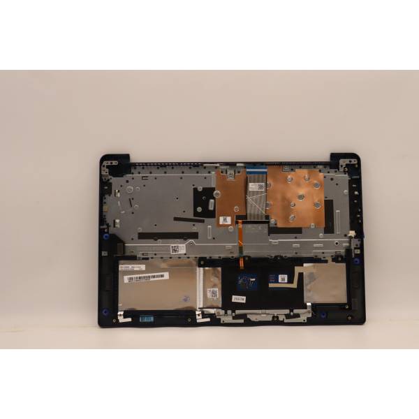 Carcasa superioara cu tastatura palmrest Laptop, Lenovo, IdeaPad 3 15ABA7 Type 82RN, 82T8, 5CB1H77859, AP2JD000340, AM2JD000310, EC2JD000210, JS578, iluminata, Abyss Blue, layout US