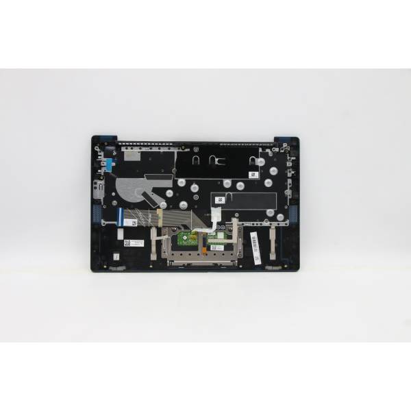 Carcasa superioara cu tastatura palmrest Laptop, Lenovo, IdeaPad 5-14ITL05 Type 82FE, 5CB1A13503, AM2UZ000C20, ET2UZ000100, ET2UZ000200, iluminata, albastra, layout UK