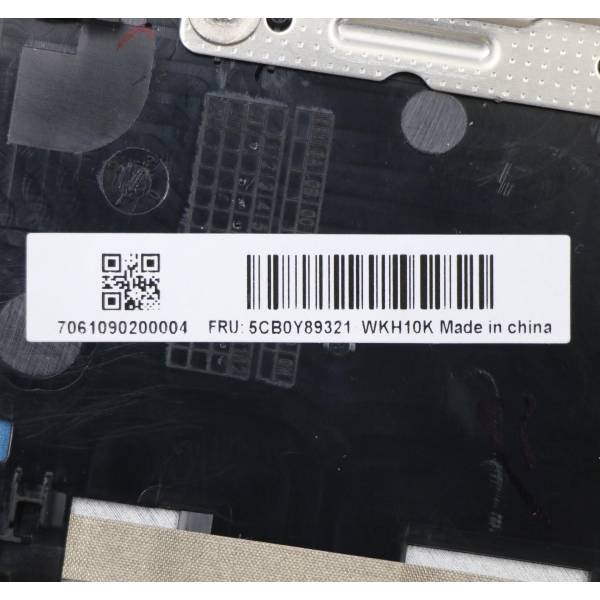 Carcasa superioara cu tastatura palmrest Laptop, Lenovo, IdeaPad 5-14ITL05 Type 82FE, 5CB1A13503, AM2UZ000C20, ET2UZ000100, ET2UZ000200, iluminata, albastra, layout UK