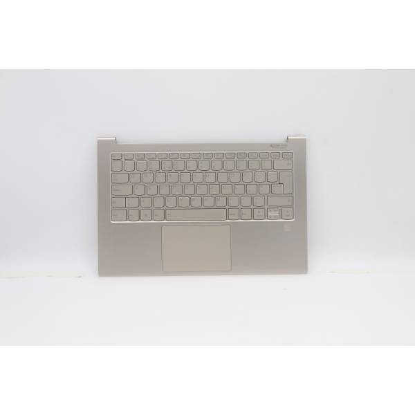 Carcasa superioara cu tastatura palmrest Laptop, Lenovo, IdeaPad Yoga C940-14IIL Type 81Q9, 5CB0U44269, AM1ED000700, 15336929, iluminata, Mica, layout UK