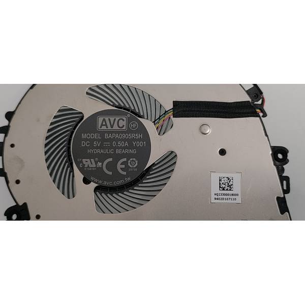 Cooler placa video Laptop, Huawei, MagicBook PRO HBL-W19, HQ23300018000, BAPA0905R5H-Y001, 5V, 0.50A, GPU