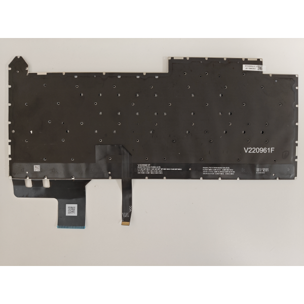 Tastatura Laptop Gaming, Asus, ROG Strix G16 G615J, G615JH, G615JHR, G615JM, G615JMR, G615JPR, iluminata, RGB 4 Zone, neagra, layout US