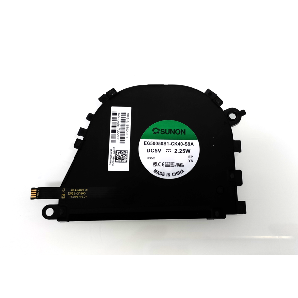 Cooler Laptop 2-in-1, HP, Envy X360 13-BF, 13T-BF, TPN-C161, N15692-001, EG50050S1-CK40-S9A, DC2800129S0 SU03, ND75C44-21J01, DC2800129D0, 5V, 2.25W, CPU
