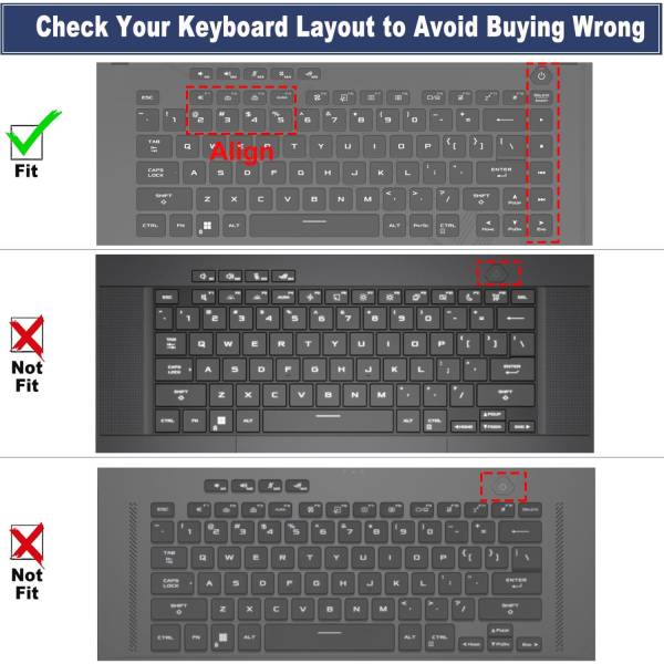 Tastatura Laptop Gaming, Asus, ROG Strix G16 G635L, G635LR, G635LW, G635LX, iluminata, RGB Per Key, neagra, layout US