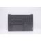 Carcasa superioara cu tastatura palmrest Laptop, Lenovo, IdeaPad Yoga Slim 7 Pro 16ACH6 Type 82QQ, 5CB1F36880, 5CB1F36995, NB5729, HQ2370, HQ20721440000, PH-B17-02AS, iluminata, 4 pini, Storm Grey, layout US