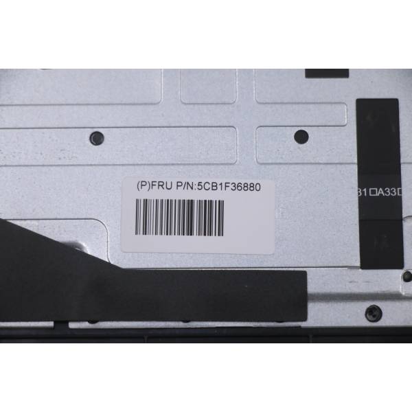 Carcasa superioara cu tastatura palmrest Laptop, Lenovo, IdeaPad Yoga Slim 7 Pro 16ACH6 Type 82QQ, 5CB1F36880, 5CB1F36995, NB5729, HQ2370, HQ20721440000, PH-B17-02AS, iluminata, 4 pini, Storm Grey, layout US