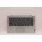 Carcasa superioara cu tastatura palmrest Laptop, Lenovo, IdeaPad 5 14ABA7 Type 82SE, 5CB1J08457, 5CB1J08488, AM3KI000140, PK37B01D700TIC, ET2UZ000100, ET2UZ000200, iluminata, 4 pini, Cloud Grey, layout US