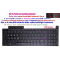 Tastatura Laptop Gaming, Asus, ROG Strix Scar 18 G834J, G834JY, G834JYR, G834JZ, G834JZR, iluminata, RGB 4 Zone, neagra, layout US