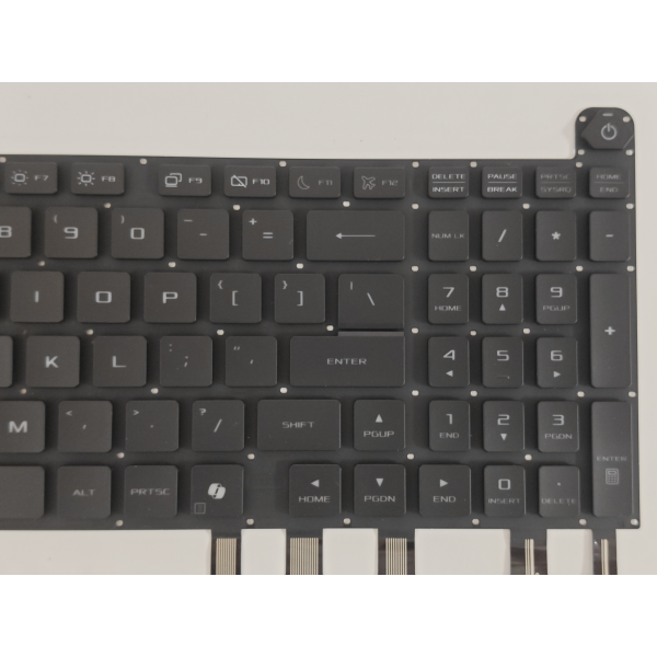 Tastatura Laptop Gaming, Asus, ROG Strix Scar 18 G835L, G835LR, G835LW, G835LX , iluminata, RGB Per Key, neagra, layout US
