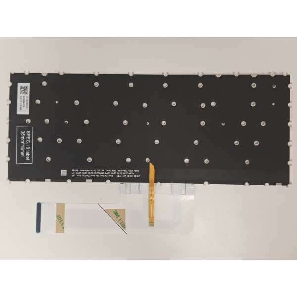 Tastatura Laptop, Lenovo, Yoga Slim 7-13ITL05 Type 82CU, iluminata, alba, layout US