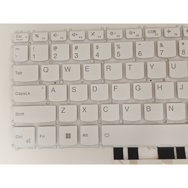 Tastatura Laptop, Lenovo, Yoga Slim 7-13ITL05 Type 82CU, iluminata, alba, layout US