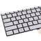 Tastatura Laptop, Asus, ZenBook 14 UX462D, UX462DA, iluminata, argintie, layout US