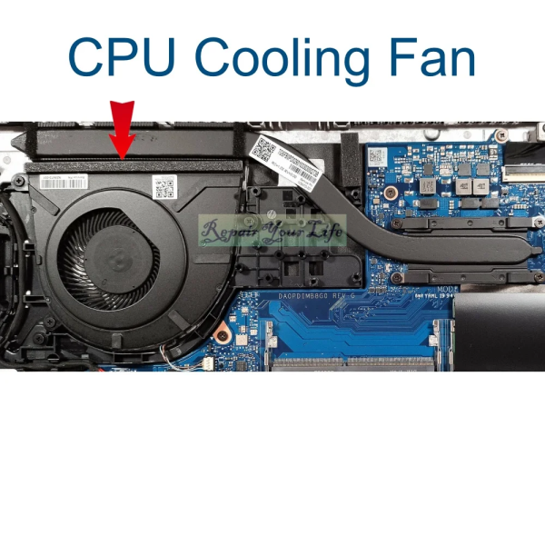 Cooler Laptop, HP, 15-FD, 15T-FD, TPN-Q287, N38472-001, EG50050S1-CL40-S9A, 5V, 0.5A, 2.5W