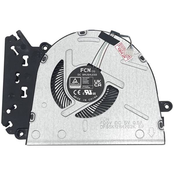 Cooler Laptop, HP, 15-FD, 15T-FD, TPN-Q287, N38472-001, EG50050S1-CL40-S9A, 5V, 0.5A, 2.5W