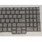 Tastatura Laptop, Lenovo, IdeaPad Pro 5 16ASP10 Type 83LS, iluminata, gri deschis, layout US