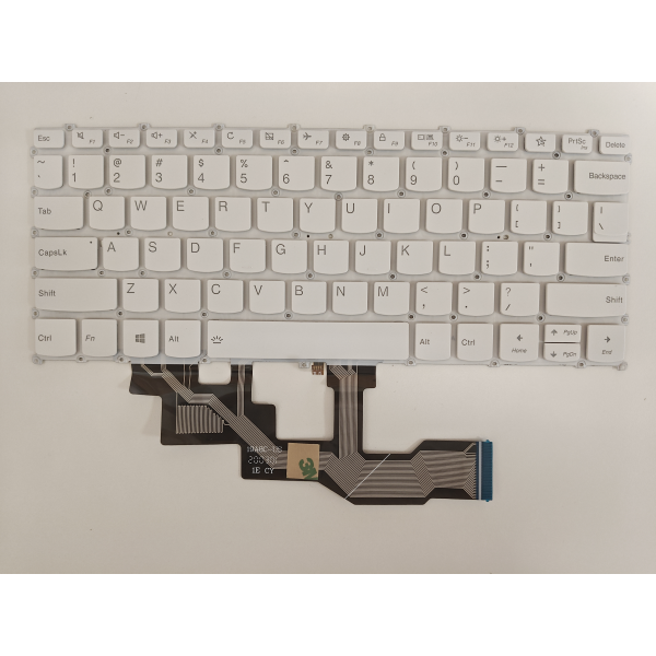 Tastatura Laptop, Lenovo, IdeaPad S540-13API Type 81XC, iluminata, alba, layout US