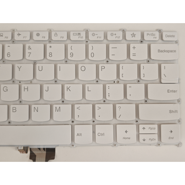 Tastatura Laptop, Lenovo, IdeaPad S540-13API Type 81XC, iluminata, alba, layout US