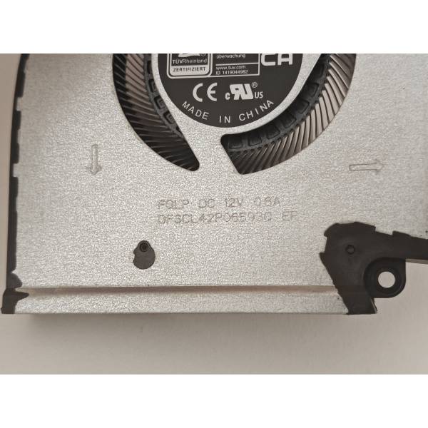 Cooler placa video Laptop Gaming, Asus, ROG Strix G17 G713P, G713PI, G713PV, G713PU, 13NR0C50P01011, DFSCL42P06593Q-FQLP, 6033B0124001, 12V, 0.60A, GPU