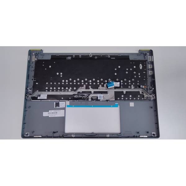 Carcasa superioara cu tastatura palmrest Laptop, ASUS, Zenbook A14 UX3407R, UX3407RA, 90NB1502-R31US4, 6053B2326601, iluminata, gri, layout US