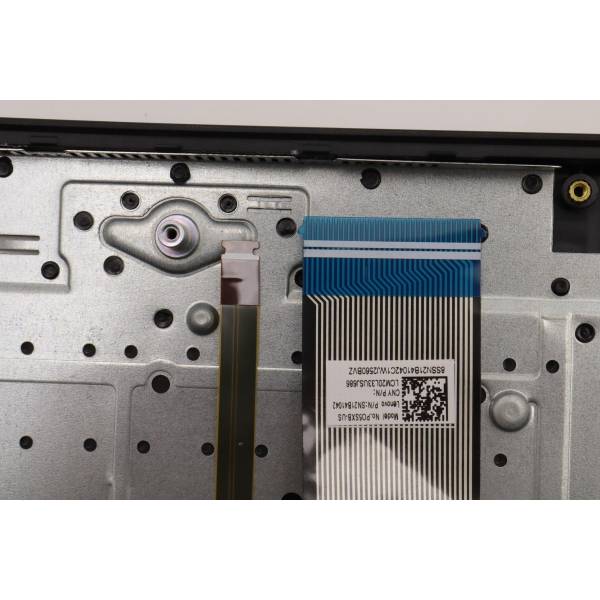 Carcasa superioara cu tastatura palmrest Laptop, Lenovo, IdeaPad 5 Pro 16ARH7 Type 82SN, 5CB1H95406, 5CB1H95432, HQ20721723000, HQ21840042000, iluminata, Cloud Grey, layout US