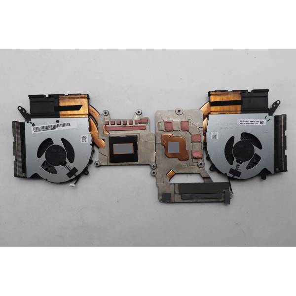 Set coolere cu radiator Laptop Gaming, Lenovo, Legion Pro 5 16IRX9 Type 83DF, 5H40S20983, AT38U001FF0, DFSCL12E06486Y-FQK8, DFSCL12E16486Y-FQK9, 0FQK80000H, 0FQK90000H, 12V, 1A