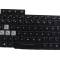 Tastatura Laptop Gaming, Asus, ROG Strix GL704G, GL704GM, GL704GS, GL704GV, GL704GW , iluminata, RGB 4 Zone, neagra, us