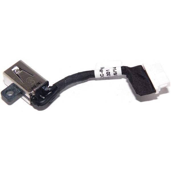 Mufa alimentare Laptop, Dell, Latitude 3400, P111G, P111G001, TM5N3, 0TM5N3, 450.0FV06.0011, Bold L14 DC IN Cable, 8 pini, 3.5cm