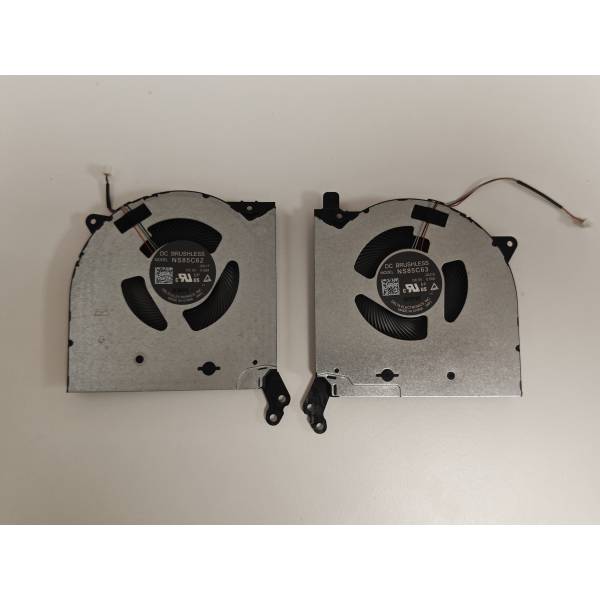 Set coolere Laptop Gaming, Lenovo, Legion 5-15ITH6H Type 82JH, DFS5K22305283A-FNK7, DFS5K22115371G-FNK8, 5V, 0.5A