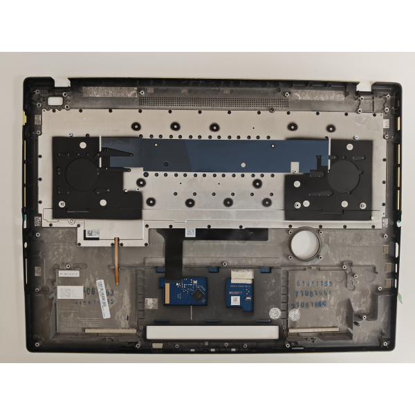 Carcasa superioara cu tastatura palmrest Laptop, Asus, ProArt StudioBook 16 W7600H, W7600H3A, W7600H5A, 90NB0TS1-R30US0, 3AEXFTAJN00, W7600H3A-2B, iluminata, neagra, layout US