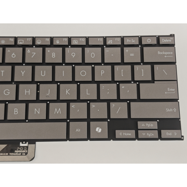 Tastatura compatibila Laptop, Asus, Zenbook S16 UM5606G, UM5606GA, gri deschis, layout US