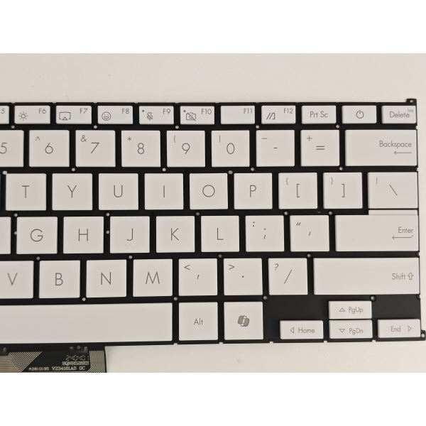 Tastatura Laptop, Asus, Zenbook S14 UX5406S, UX5406SA, iluminata, alba, layout US