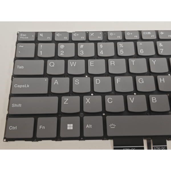 Tastatura Laptop, Lenovo, Yoga Pro 7 14APH8 Type 82Y8, iluminata, gri, layout US