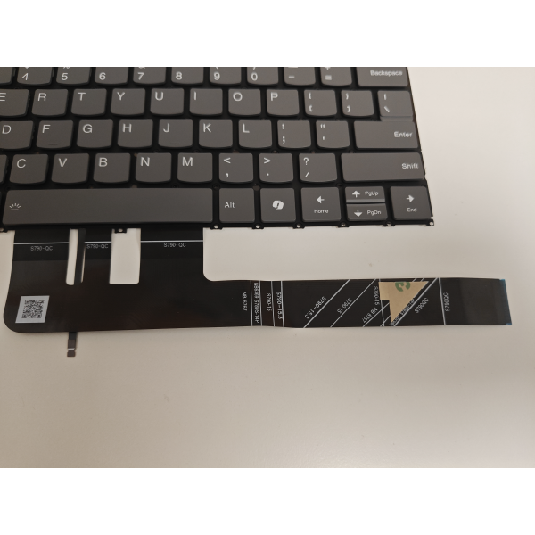 Tastatura Laptop, Lenovo, Yoga Pro 7 14APH8 Type 82Y8, iluminata, gri, layout US