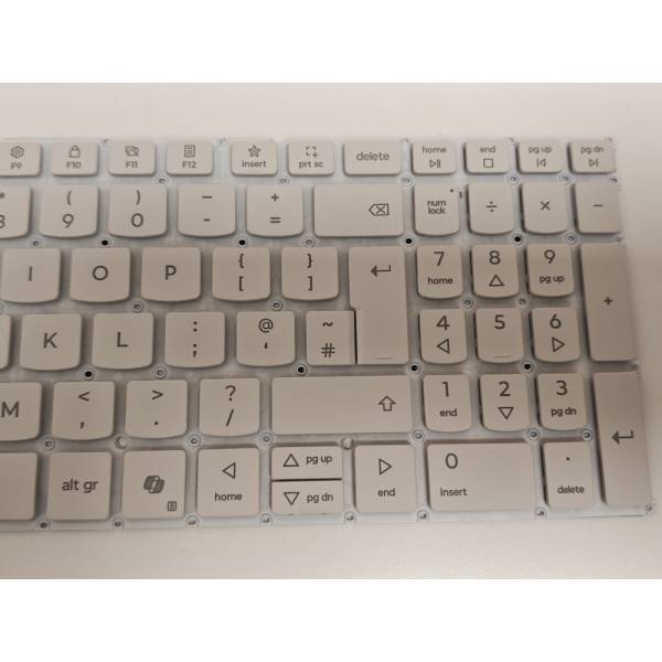 Tastatura Laptop 2-in-1, Lenovo, Yoga 7 16AKP10 Type 83JU, iluminata, alba, layout UK
