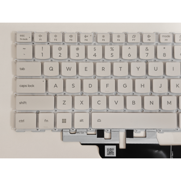 Tastatura Laptop, Lenovo, Slim 7 14IPH11 Type 83QN, iluminata, alba, layout US