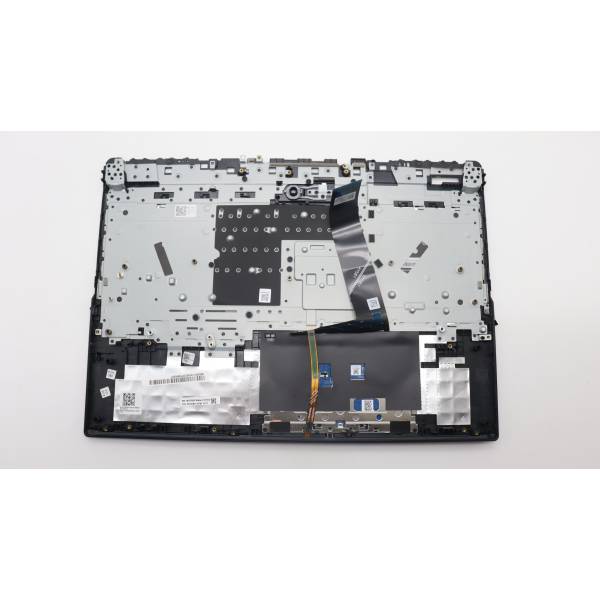 Carcasa superioara cu tastatura palmrest Laptop, Lenovo, Legion Pro 7 16IRX8H Type 82WQ, 5CB1L10762, 5CB1L09933, AP2V3000100, AP2V3000110, AP2V3000120, AM2V3000700, iluminata, neagra, layout US