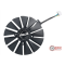 Cooler Placa video Desktop PC, Asus, Phoenix GTX 1650, 1660Ti, RTX 2060, 95mm, FDC10U12S9-C, PLD10010B12HH, 12V, 0.45A, 6 pini