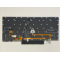 Tastatura Laptop, Lenovo, ThinkPad X1 Yoga 6th Type 20XY, 20Y0, iluminata, neagra, layout US