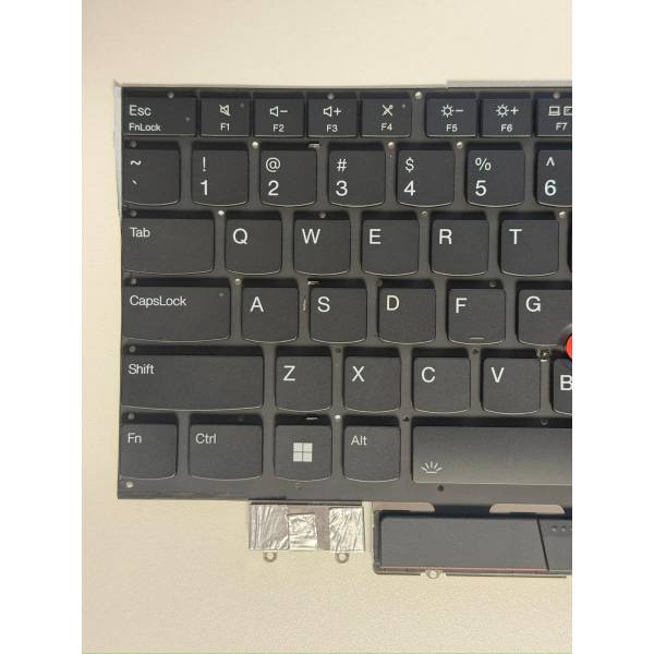 Tastatura Laptop, Lenovo, ThinkPad X1 Yoga 6th Type 20XY, 20Y0, iluminata, neagra, layout US
