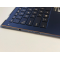 Carcasa superioara cu tastatura palmrest Laptop 2-in-1, Asus, ZenBook Flip 13 UX362F, UX362FA, 90NB0JC2-R32UI0, 13N1-68A0Q21, UX362FA-2B, 13NB0JC0PXXX1X, iluminata, Royal Blue, layout US