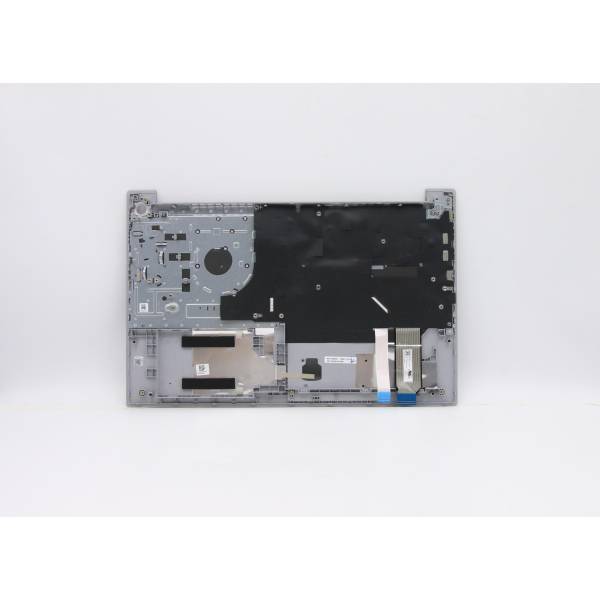 Carcasa superioara cu tastatura palmrest Laptop, Lenovo, Thinkpad E15 Gen 1 Type 20RD, 20RE, 5M10V16992, AM1D6000A00, AP10600A10, FA1D5000GX0, SN20U64300, PK131D71D05, argintie, layout US