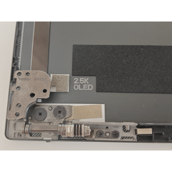 Capac Display cu balamale Laptop, Asus, VivoBook S16X S5602Q, S5602QA, 90NB0XW1-R7A010, 13N1-EHA0501, 13N1-EHA0621, OLED, 2.5K, gri inchis