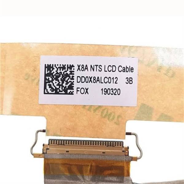 Cablu video LVDS Compatibil Laptop, HP, ProBook 450 G5, 455 G5, DD0X8ALC012, X8A NTS LCD Cable, 30 pini