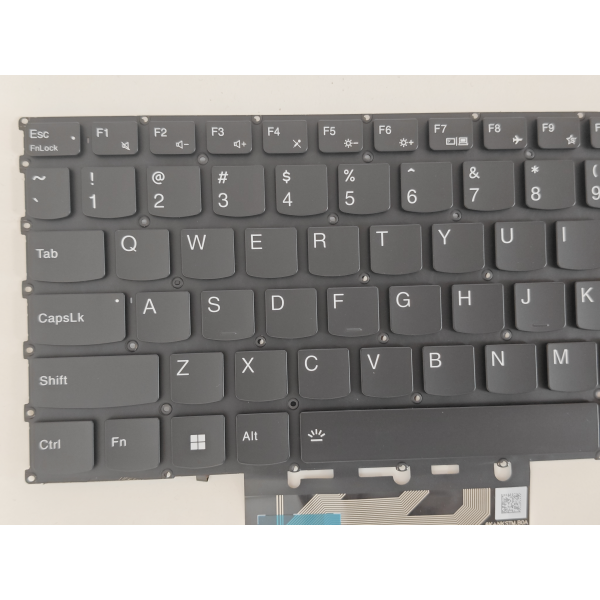 Tastatura Laptop, Lenovo, Legion Pro 7 16IRX9 Type 83FD, iluminata, conector 4 pini, neagra, layout US