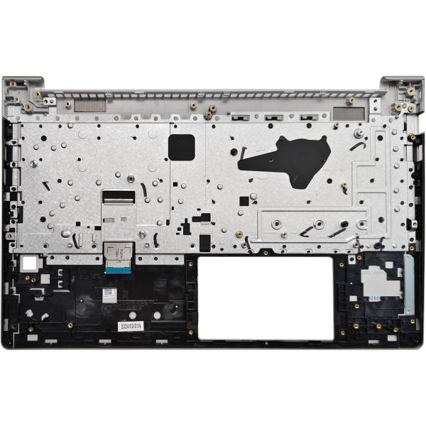 Carcasa superioara cu tastatura palmrest Laptop, HP, EliteBook 650 G10, 655 G10, N45680-001, 4BX8TTATP70, iluminata, argintie, layout US