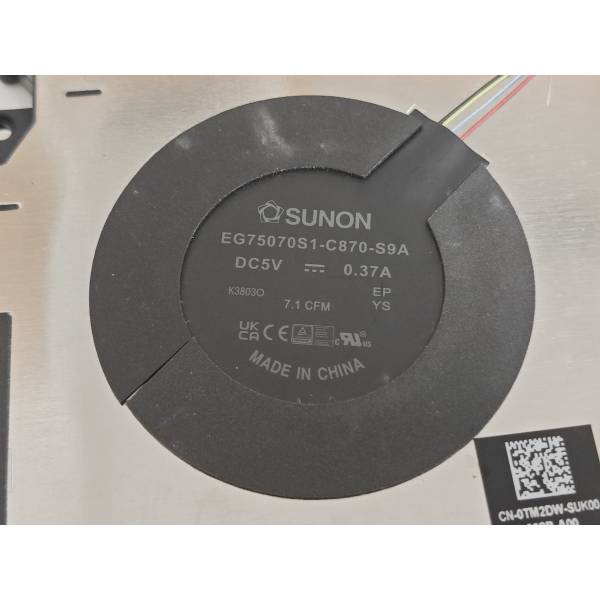 Cooler procesor Laptop, Dell, Precision 16 5680, TM2DW, 0TM2DW, EG75070S1-C870-S9A, DC2800139S0, DC2800139SL, CPU