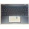Carcasa superioara cu tastatura palmrest Laptop, Asus, ZenBook 1, 4X, UX5401EA, UX5401EAJ,  90NB0UQ1-R30UK0, 90NB0UQ1-R30US0, 90NB0VG4-R30US0, 90NB0WM1-R31US0, 13NB0UR0P01011, 13N1-DMA0211, 20210519N1P06UM54010QA, neagra, iluminata, 10 pini, layout UK