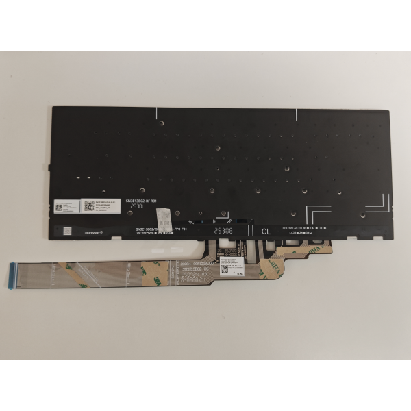 Tastatura Laptop, Lenovo, Slim 7 14IPH11 Type 83QN, iluminata, albastra, layout US